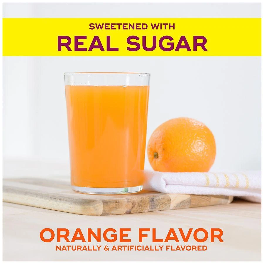 Metamucil 4-in-1 Psyllium Fiber Supplement, Real Sugar Orange 3