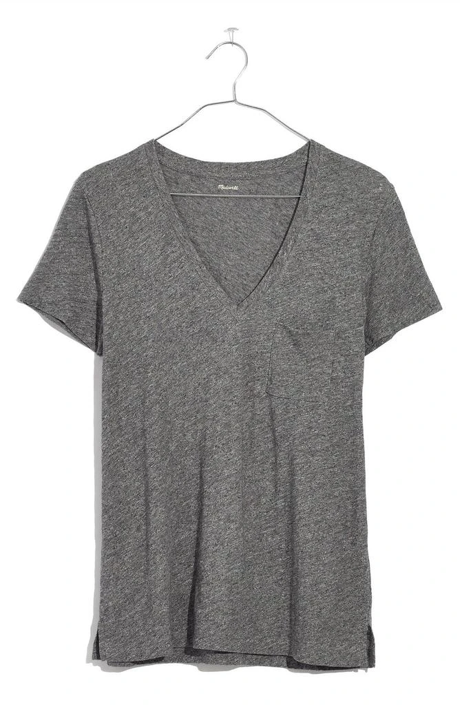 Madewell Whisper Cotton V-Neck Pocket Tee 5