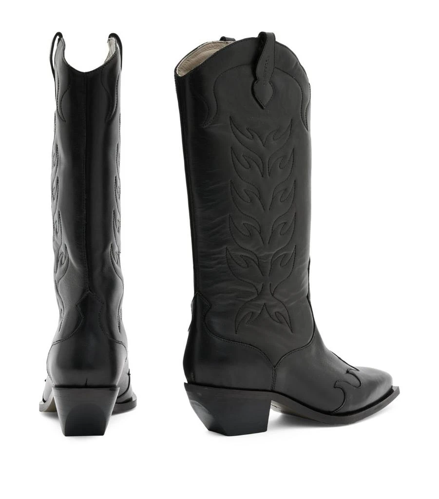 ALL SAINTS Leather Dolly Cowboy Boots 60 2