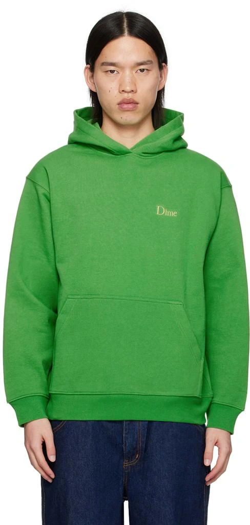 Dime Green Classic Hoodie 1