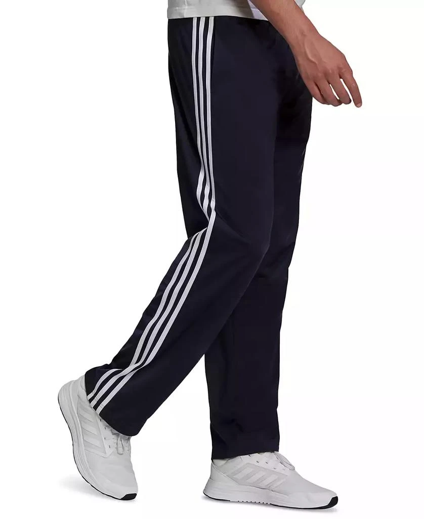 Adidas Men's Primegreen Essentials Warm-Up Open Hem 3-Stripes Track Pants 6