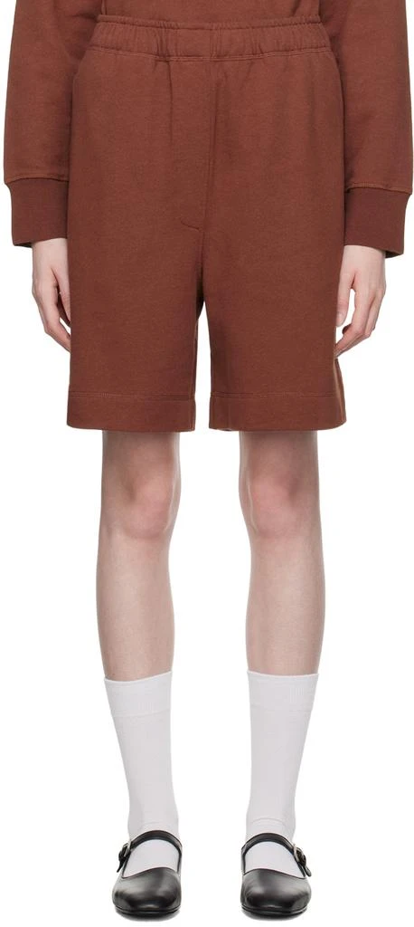 Margaret Howell Brown Drawstring Shorts 1