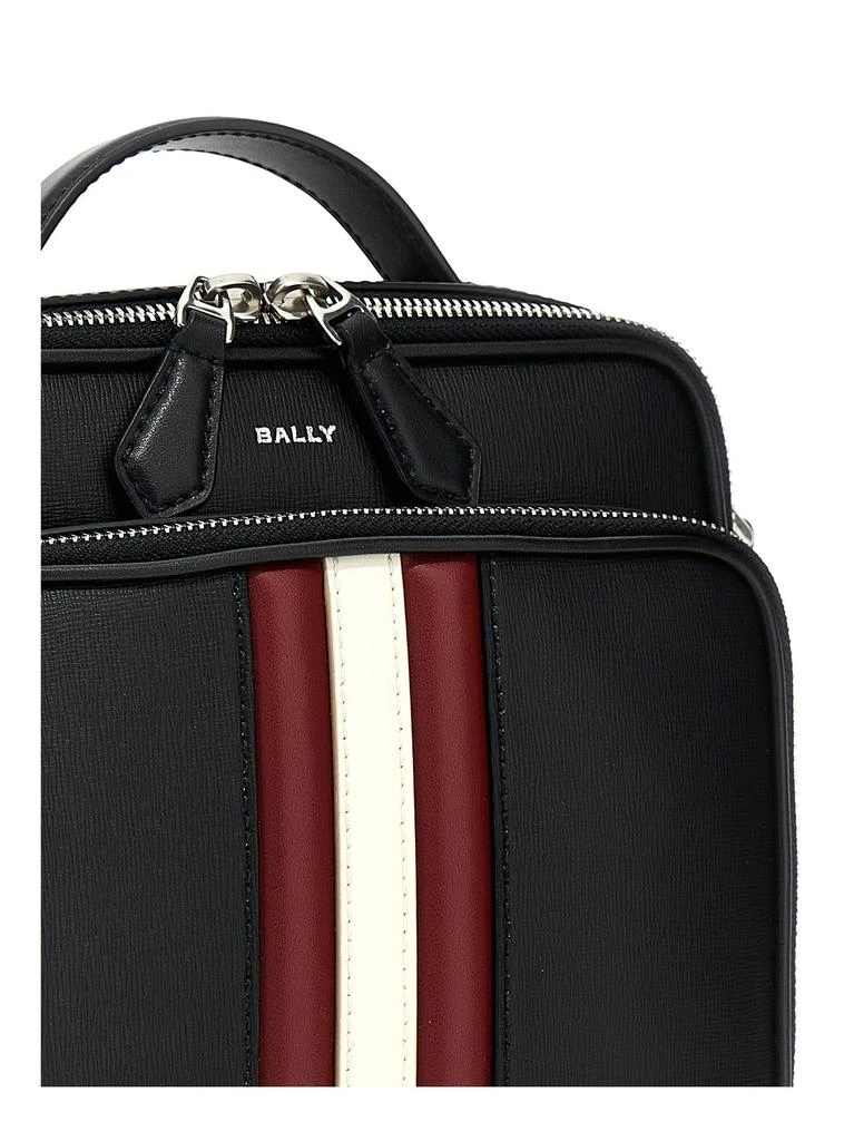 Bally Bally Logo Printed Zip-Up Messenger Bag 3