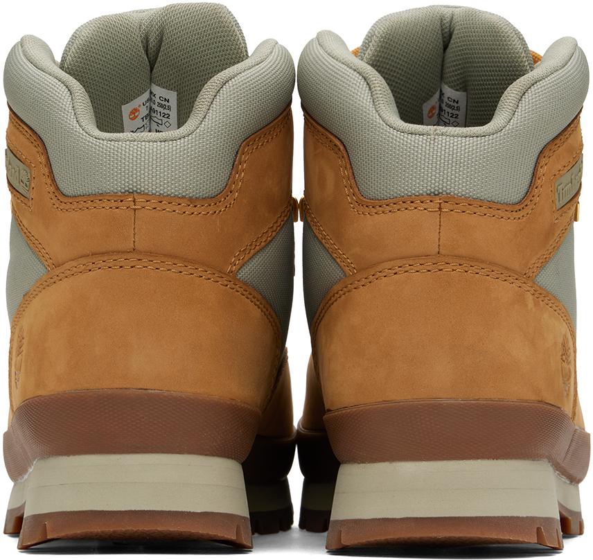 Timberland Beige & Khaki Euro Hiker Boots