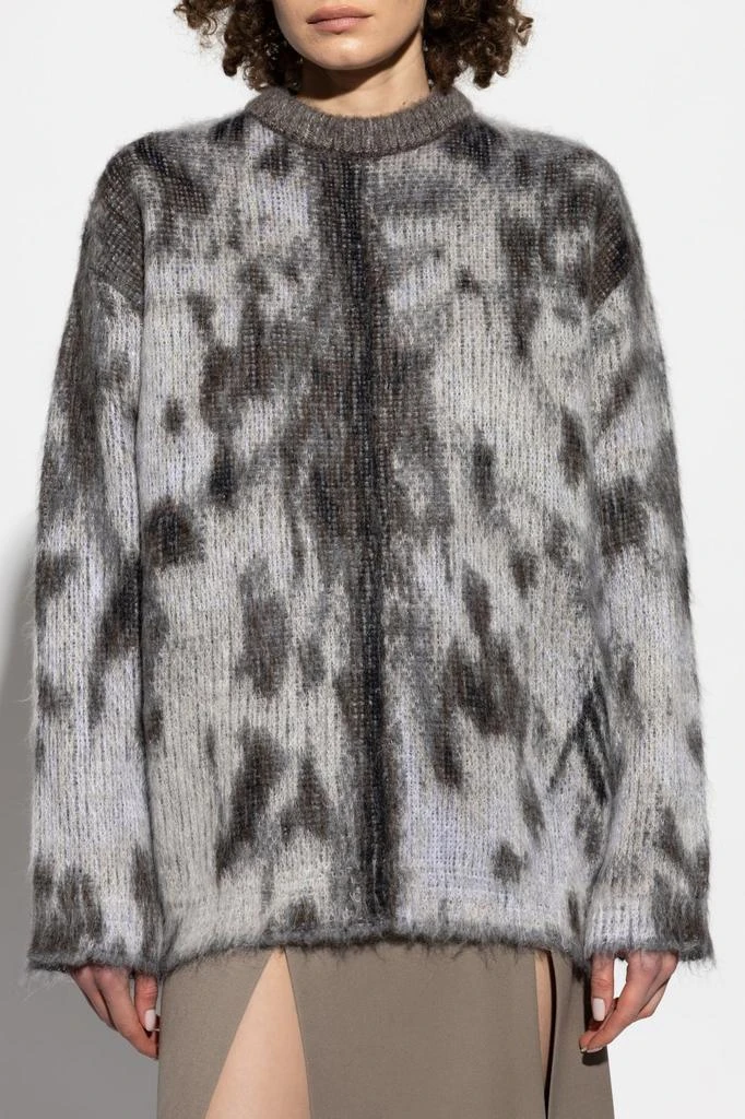 The Attico The Attico Crewneck Mohair Finish Sweater 2