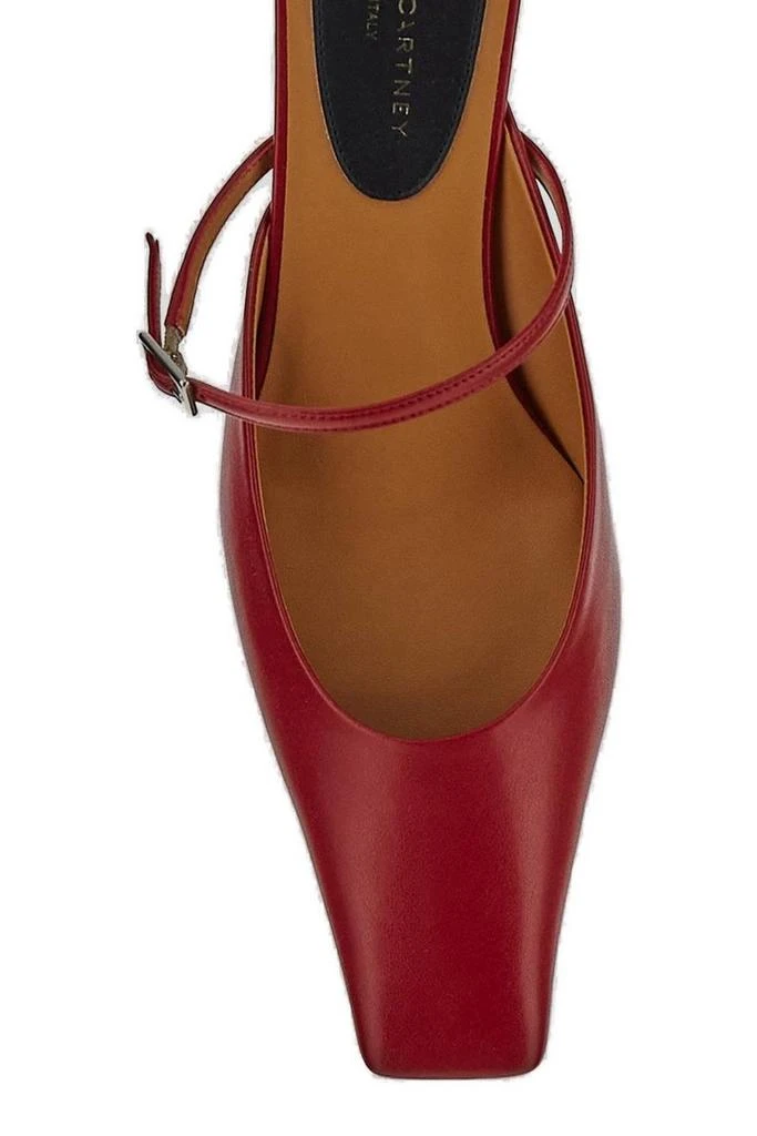 Stella McCartney Stella McCartney Square Toe Slingback Pumps 4