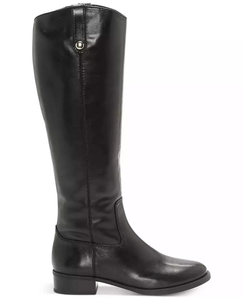INC International Fawne Leather Knee High Boots, Created for Macy's 2