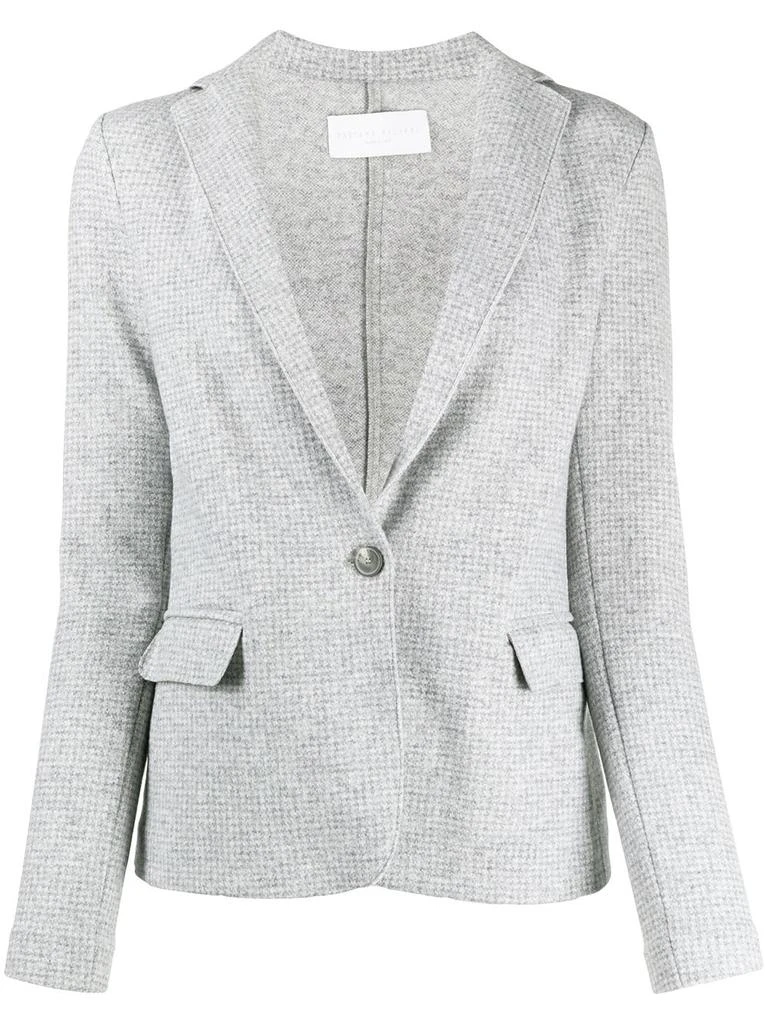 Fabiana Filippi check-pattern wool blazer - women 1