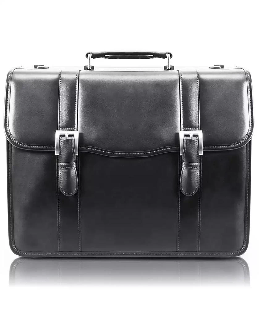 McKlein Flournoy, 15" Double Compartment Laptop Briefcase 6