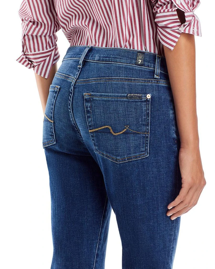 7 For All Mankind Josefina High Rise Cropped Boyfriend Jeans in Broken Twill Vanity 4