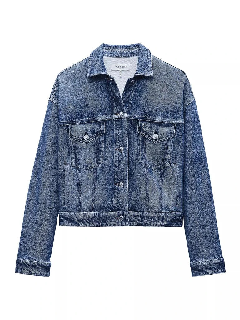 Rag & Bone Miramar Denim Trucker Jacket 1