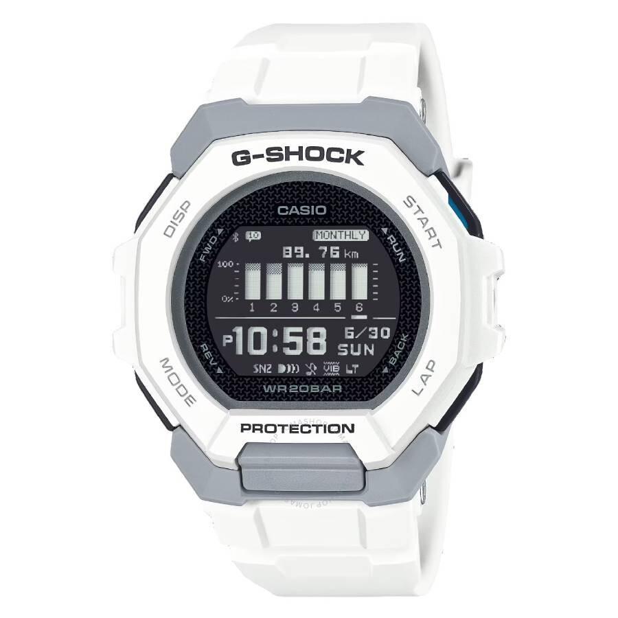 Casio G-Shock Alarm World Time Quartz Digital Black Dial Watch GBD-300-7DR