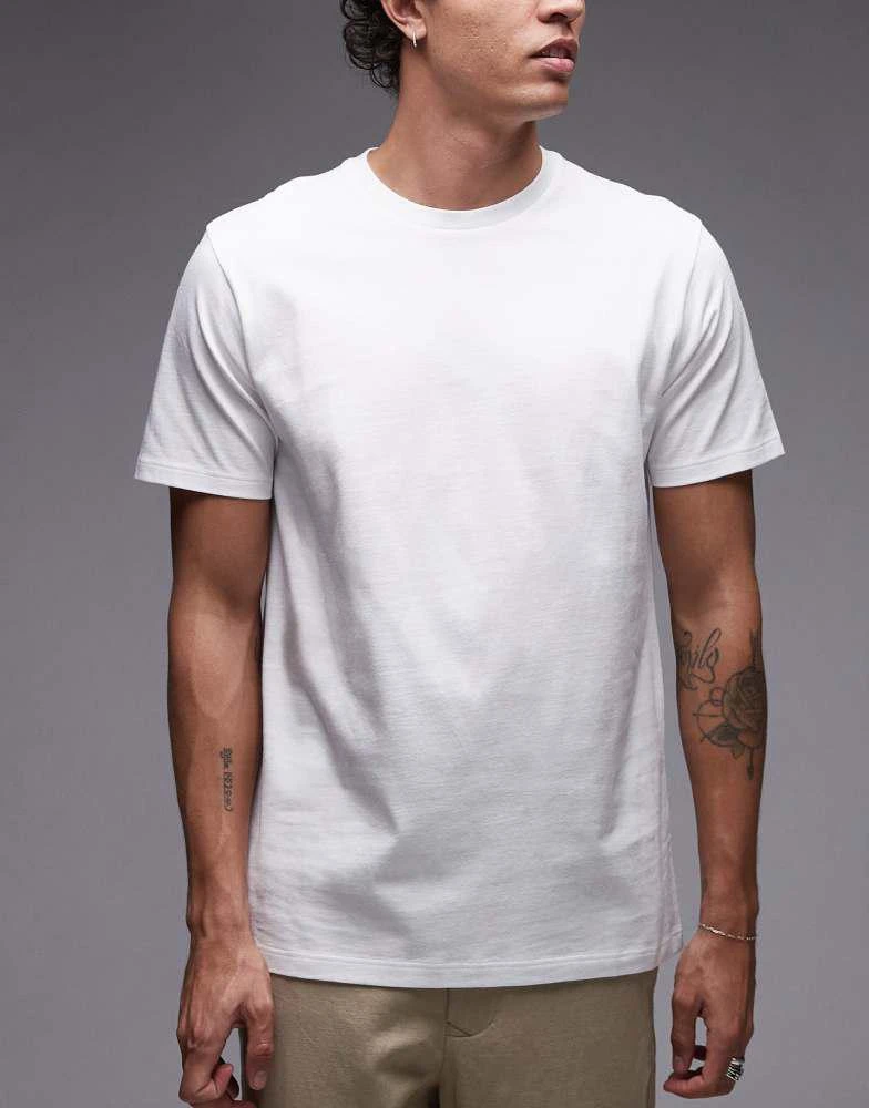 Topman Topman 5 pack regular t-shirt in white 2