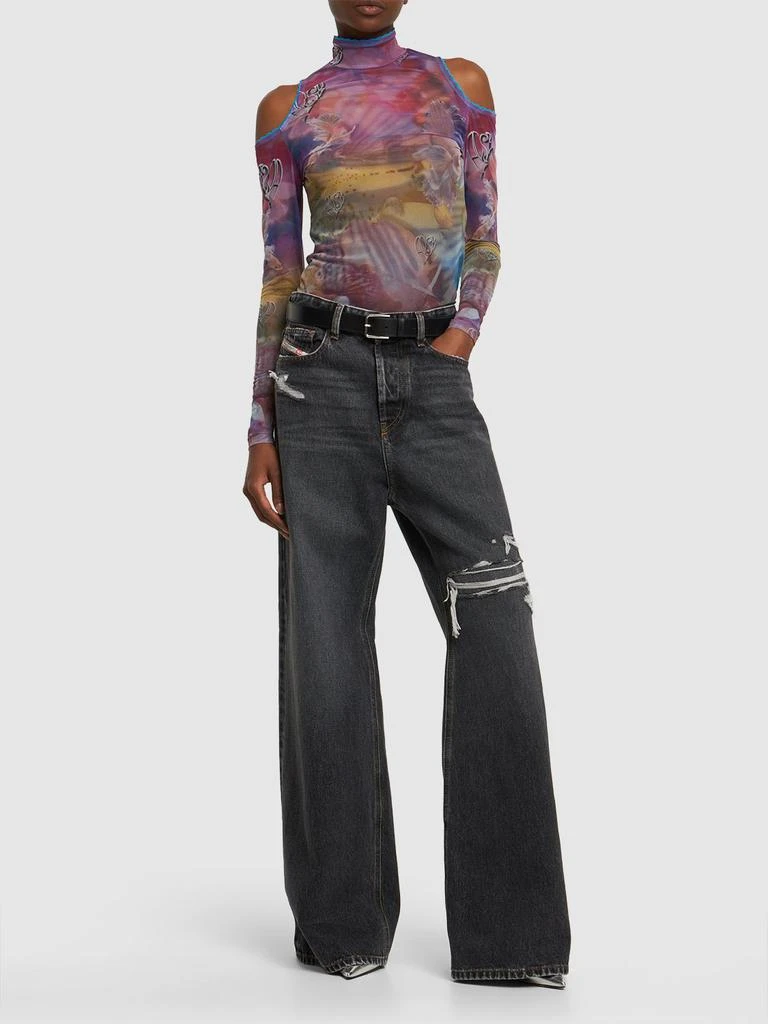 ANDERSSON BELL Luna Mystical Fairy Printed Mesh Top 1