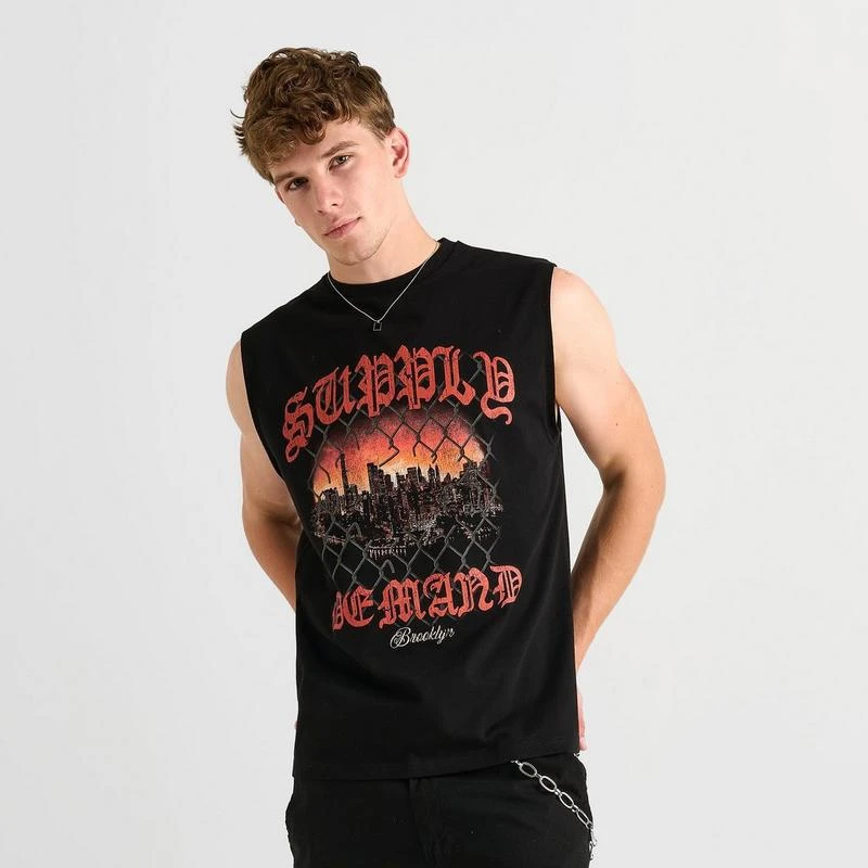 SUPPLY & DEMAND Men's Supply & Demand Wick Sleeveless Tank 3
