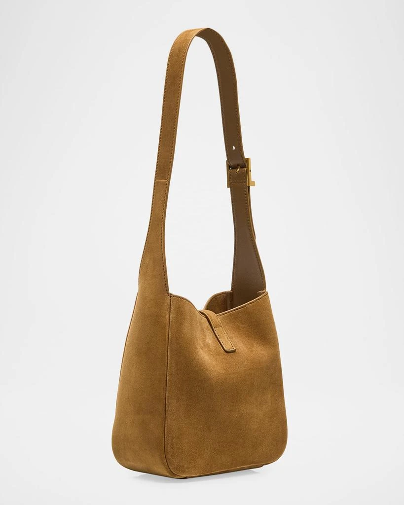 Yves Saint Laurent Le 5 A 7 Baby YSL Hobo Bag in Suede 3