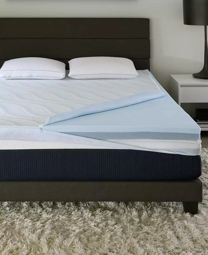 Comfort Tech 3" Dual Comfort Foam Mattress Topper 2