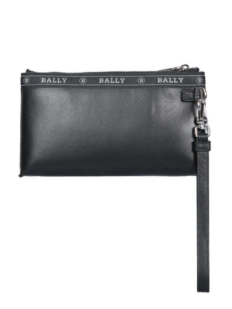 Bally Bally Beryer Logo Detailed Zipped Wallet 2