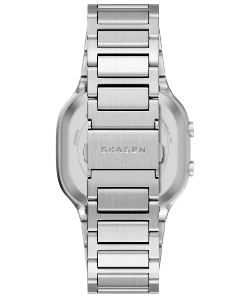 Skagen Men
s Mellem Digital Lcd Silver Stainless Steel Watch, 38mm 3
