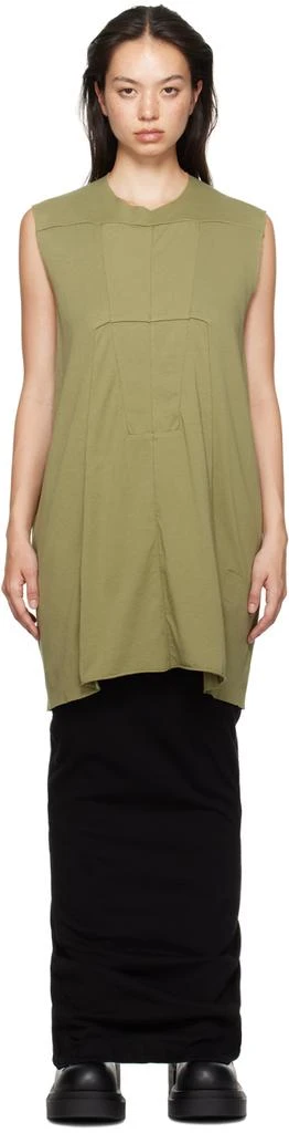 Rick Owens Khaki Luxor SL Tank Top 1