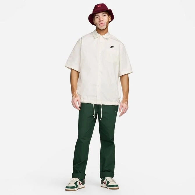 NIKE Men's Nike Club Oxford Button-Down Short-Sleeve Shirt 2