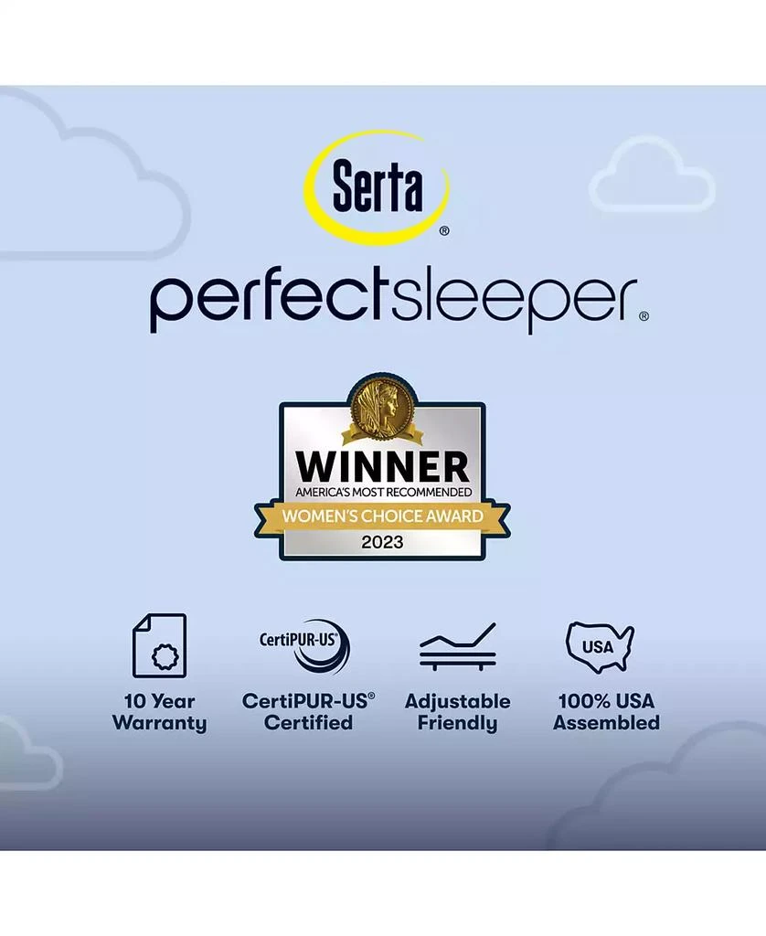 Serta Perfect Sleeper Euphoric Nights 14" Firm Hybrid Mattress 9