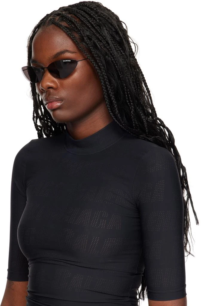 Balenciaga Black Malibu Sunglasses 4