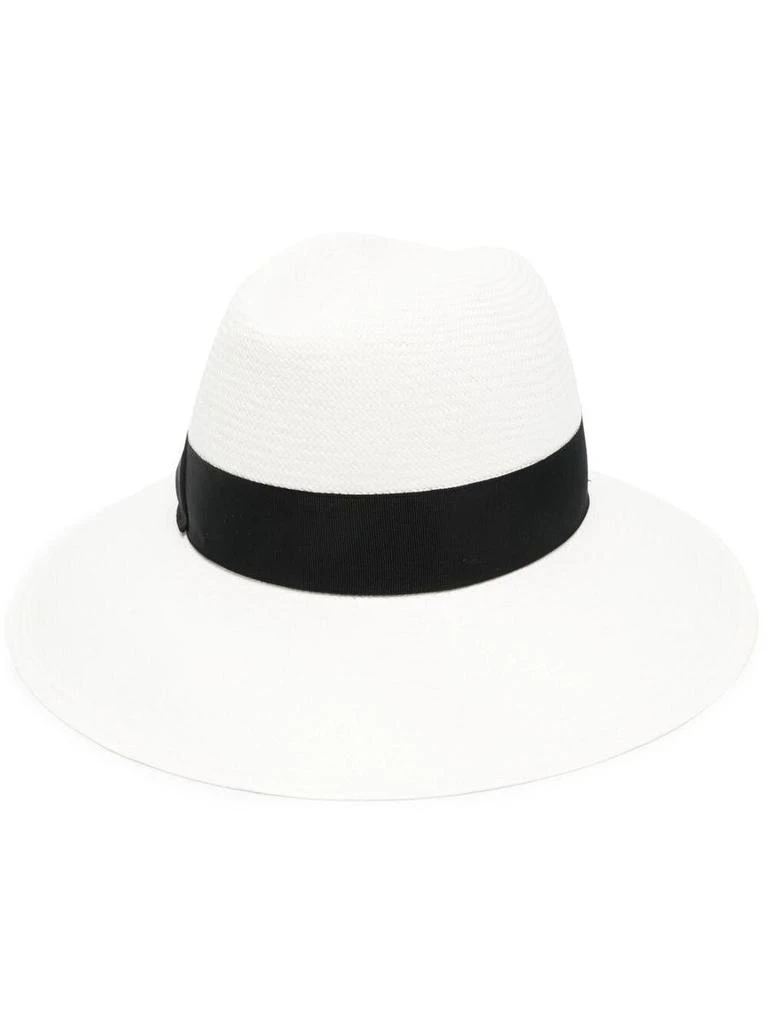 BORSALINO Borsalino Claudette Straw Panama Hat 1