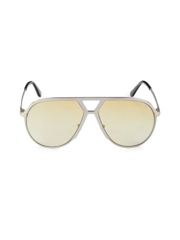 TOM FORD 64MM Pilot Sunglasses 1