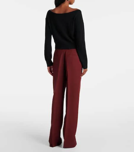 Lisa Yang Beata off-shoulder cashmere cardigan 3