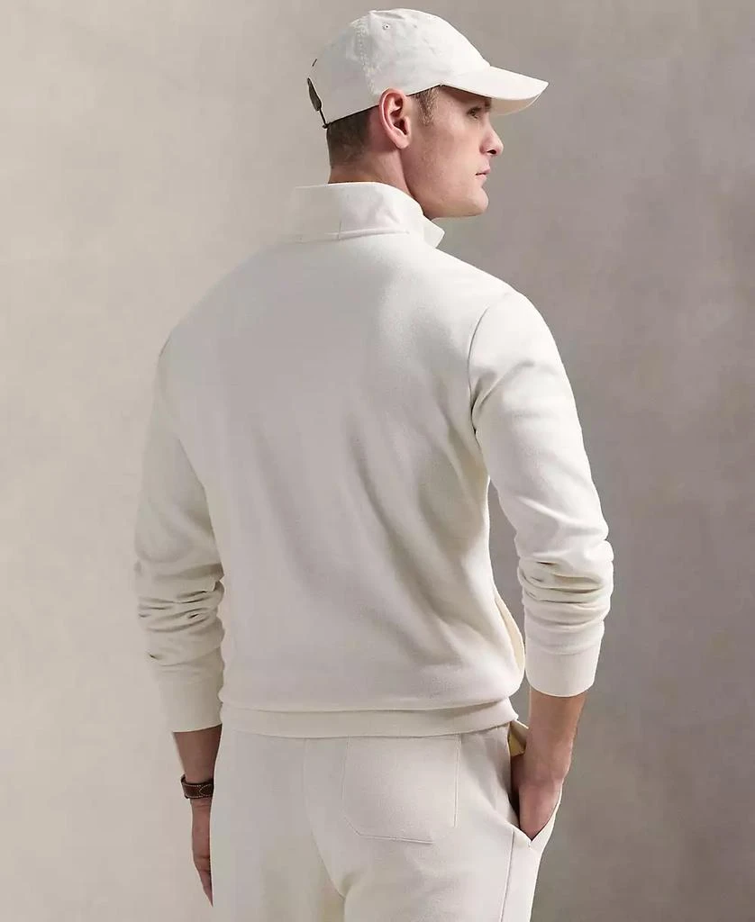 Ralph Lauren Men's Double-Knit Mesh Quarter-Zip Pullover 2
