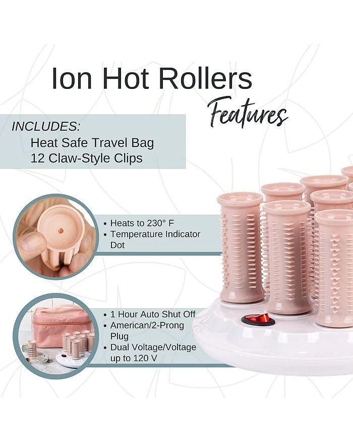 Calista Ion Hot Rollers - Long 3