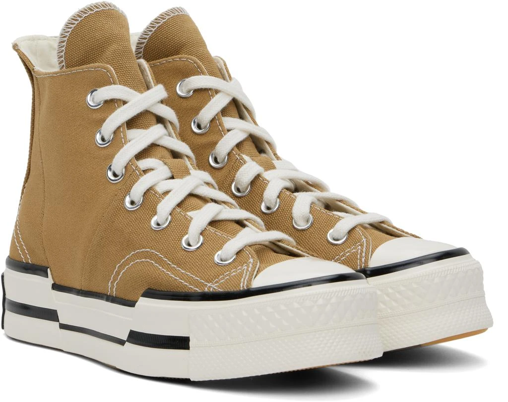 Converse Tan Chuck 70 Plus High Top Sneakers 4