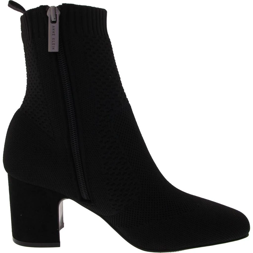 Anne Klein Thalia Womens Knit Solid Mid-Calf Boots 2
