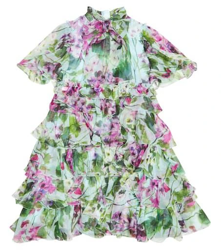 Dolce 
Gabbana Floral silk dress 1