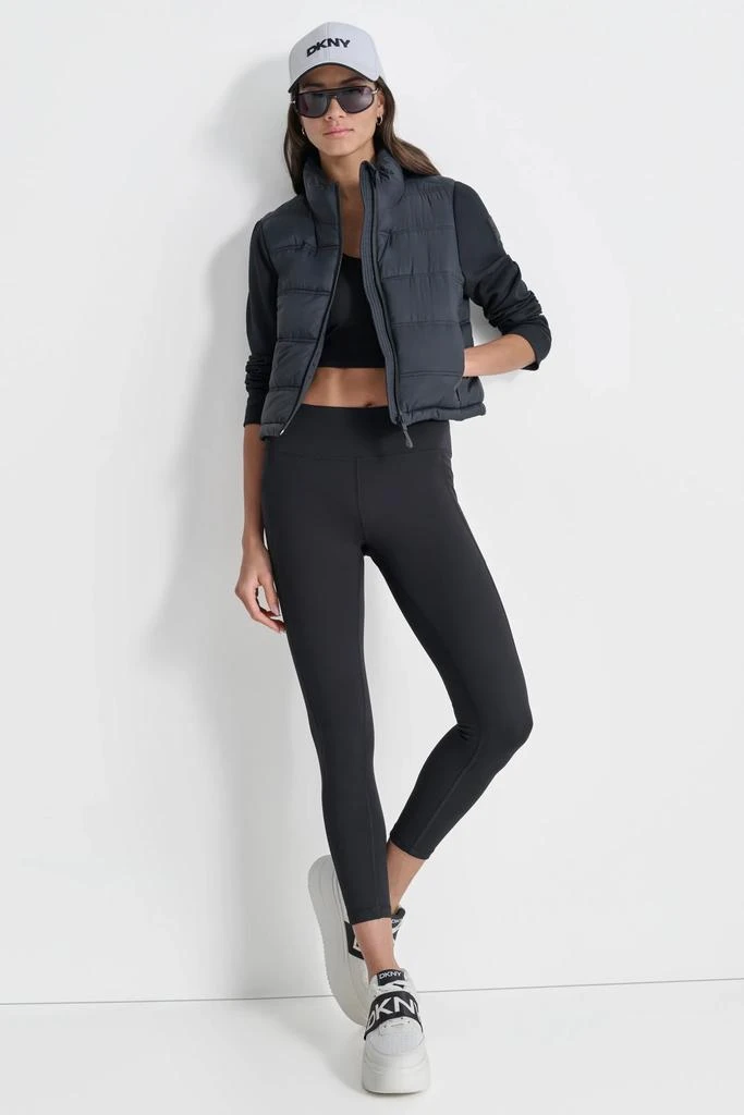 DKNY CROPPED SCUBA PUFFER 3
