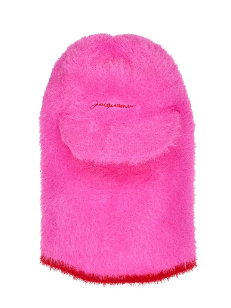 Jacquemus La Cagoule Casquette Plush Balaclava Hat 1