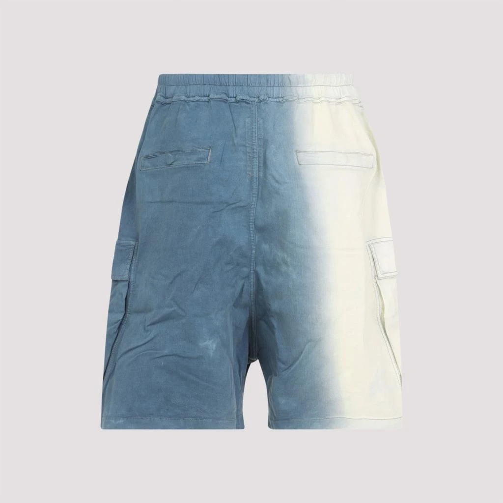 Rick Owens Toothpaste Degrade Blue Cargobela Shorts 2