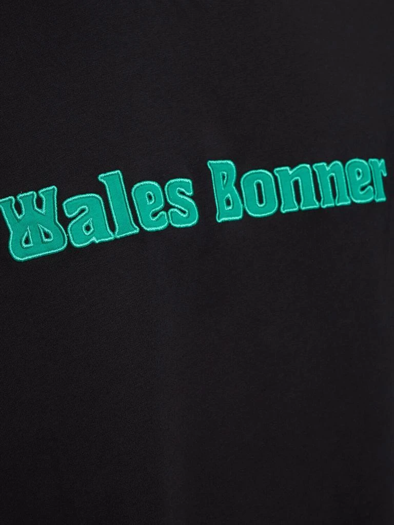 WALES BONNER Logo Cotton T-shirt 3