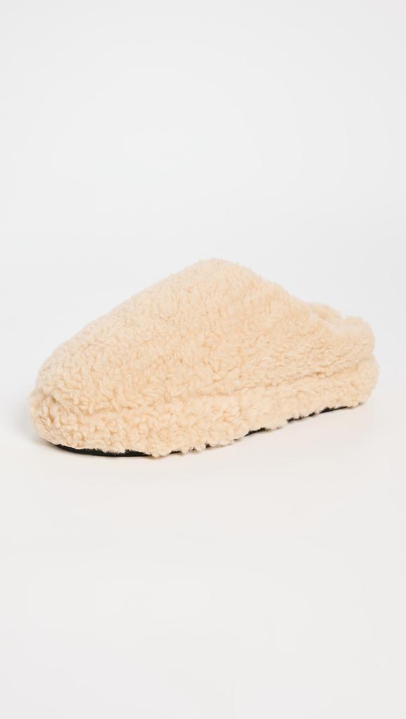 Apparis Misha Bouclette Slippers