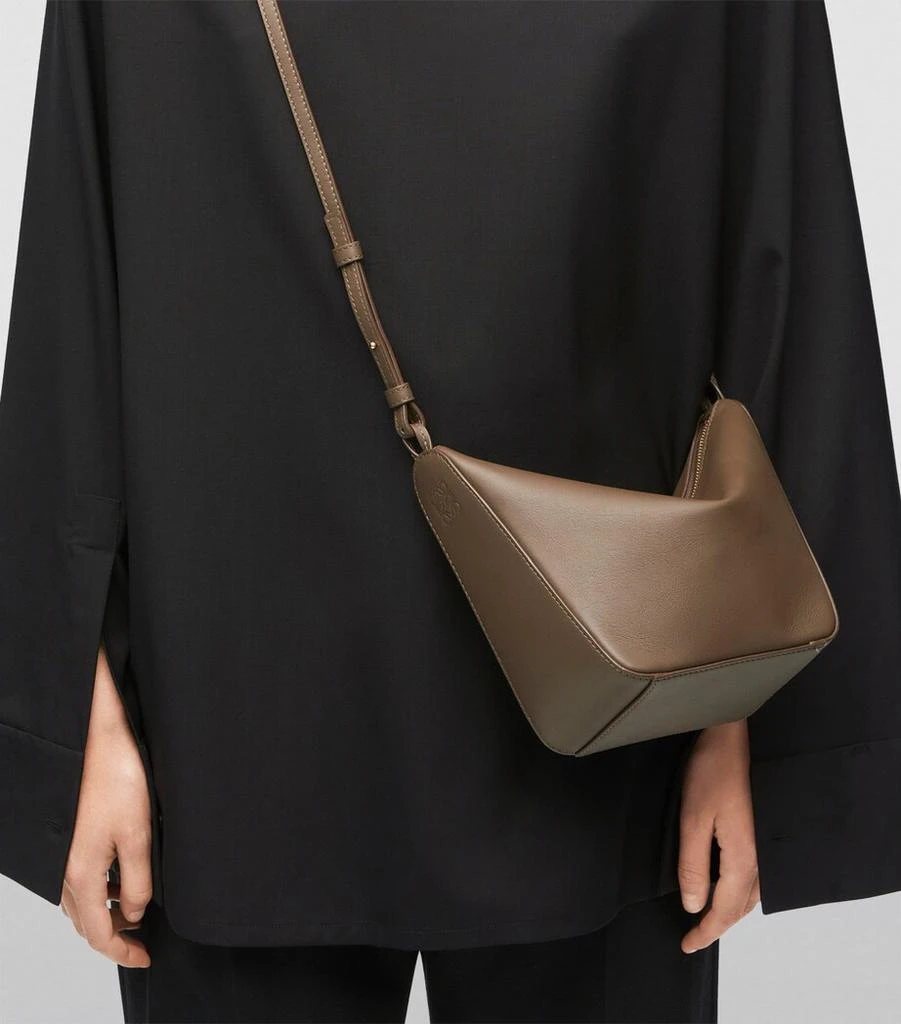 Loewe Mini Leather Hammock Hobo Bag 11