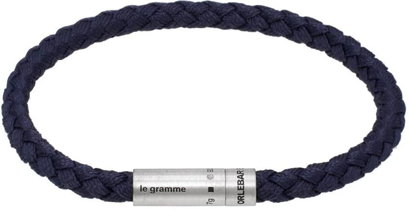 Le Gramme Navy Nato Marine Cable 'Le 7g' Bracelet 1