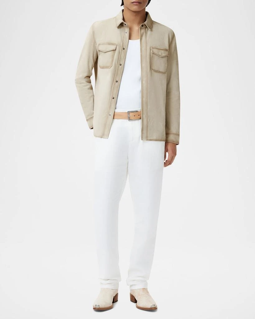 John Varvatos Men's Izzy Suede Shirt Jacket 2