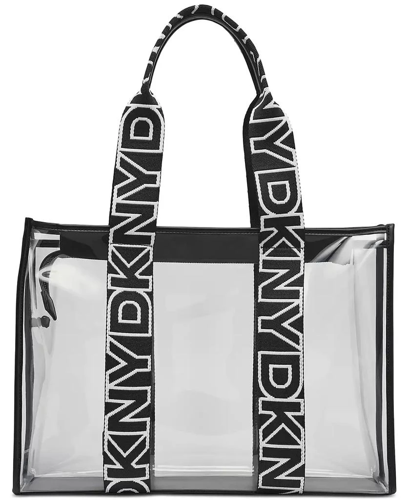 DKNY Arena Large See Through Tote Bag with Pouch 4