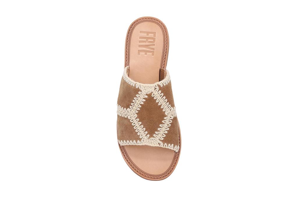 Frye Ava Crochet Slide