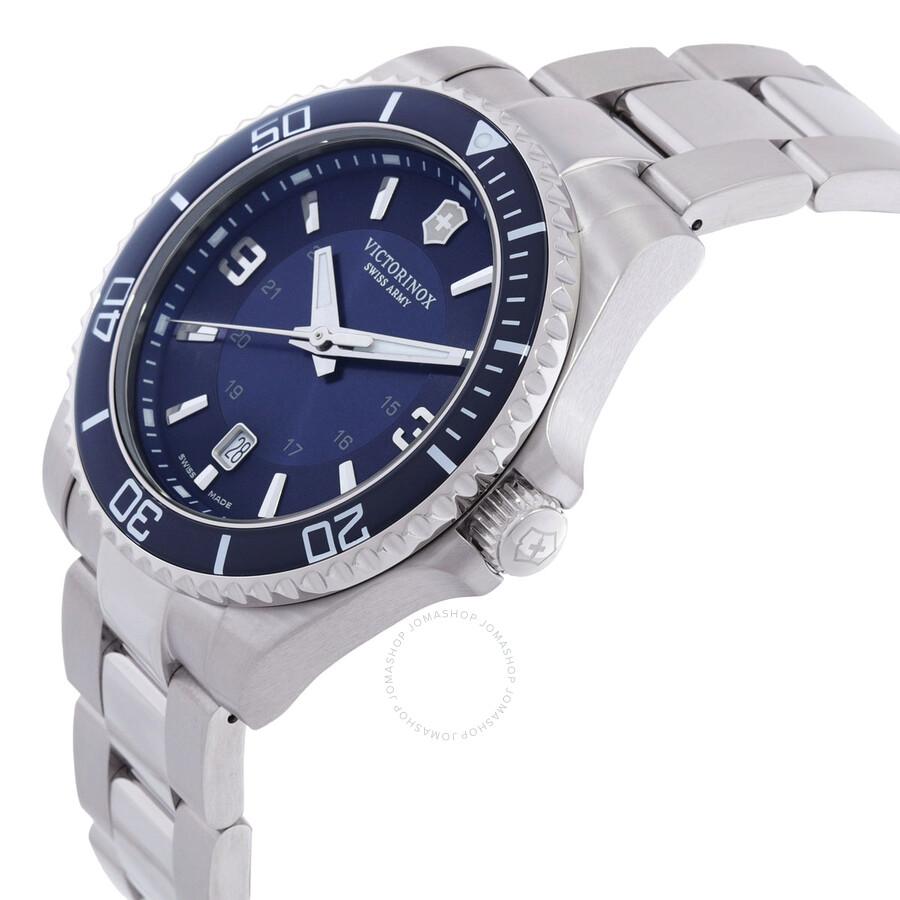 Victorinox Maverick Quartz Blue Dial Men's Watch 242007