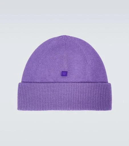 Acne Studios Micro Face wool beanie