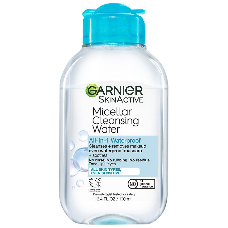 SkinActive Micellar Cleansing Water For Waterproof & Long-Wear Makeup
