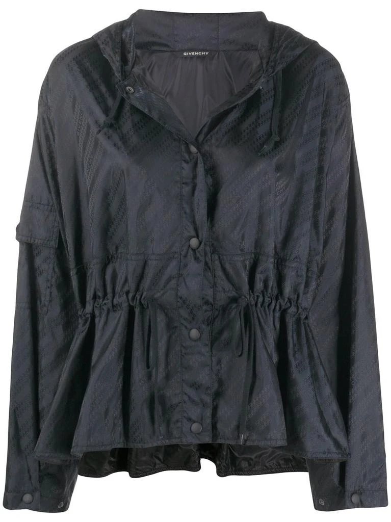Givenchy Chain logo windbreaker - women 1
