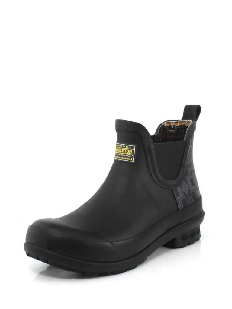 Pendleton Women's Heritage Harding Chelsea Rain Boot In Black 3